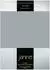 Janine Jersey Elastic Spannbetttuch 90x190 cm - 100x220 cm platin