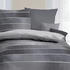 Kaeppel Mako-Satin Bettwäsche Timeless 155x220+80x80 cm zinn