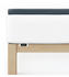 Schlafgut Spannbetttuch EASY Jersey Elasthan Topper 180x200 - 200x220 cm grey-deep