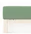 Schlafgut Spannbetttuch Casual aus Bio Baumwolle 140x200 - 160x200 cm green-mid