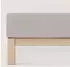 Schlafgut Spannbetttuch Pure aus Bio Baumwolle 90x190 - 100x220 cm sand-mid