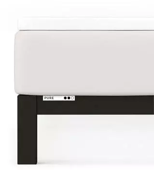 Schlafgut Topper Spannbetttuch Pure aus Bio Baumwolle 180x200 - 200x220 cm full-white