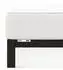 Schlafgut Topper Spannbetttuch Pure aus Bio Baumwolle 180x200 - 200x220 cm full-white
