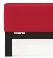 Schlafgut Spannbettlaken "PURE BOXSPRING Bio-Baumwolle mit Elasthan, 170 g/m&sup2;,