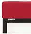 Schlafgut Boxspring Spannbetttuch Pure aus Bio Baumwolle 140x200 - 160x220 cm red-deep
