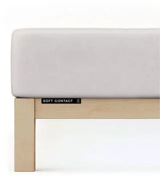 Schlafgut Jersey Spannbetttuch Soft Contact 140x200 - 160x200 cm grey-light