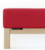 Schlafgut Jersey Spannbetttuch Soft Contact 120x200 - 130x200 cm red-deep