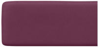Schlafgut Jersey Spannbetttuch Soft Contact 180x200 - 200x200 cm purple-deep