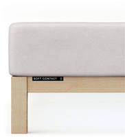 Schlafgut Spannbettlaken »Soft Contact«, 100% Bio Baumwolle Schlafgut Spannbettlaken »Soft Contact«, 100% Bio Baumwolle