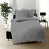 Kaeppel Mako-Satin Bettwäsche grau 135x200+80x80 cm (494805)