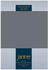 Janine Topper Comfort Jersey Spannbetttuch 140x200 cm - 160x220 cm opalgrau