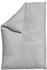 Schlafgut Woven Satin Bettwäsche Bettbezug einzeln 135x200 - 140x200 cm grey-light