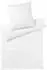 Elegante Uni Jersey Bettwäsche Solid weiss 135x200+80x80 cm