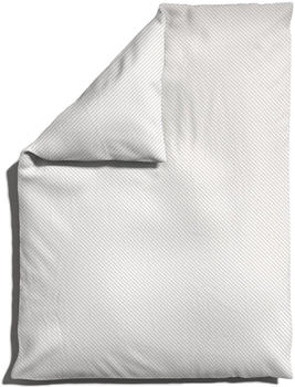 Schlafgut Woven Fade Bettw&auml;sche Bettbezug 155x220 cm white-sand-light