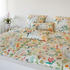 Elegante Mako-Satin Bettwäsche Coco vanille 135x200+80x80 cm