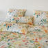 Elegante Mako-Satin Bettwäsche Coco vanille 135x200+80x80 cm