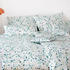 Elegante Mako-Satin Bettwäsche Visible minze 135x200+80x80 cm