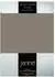 Janine Jersey Elastic Spannbetttuch 90x190 cm - 100x220 cm taupe