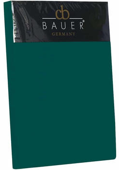 Curt Bauer Mako-Satin Spannbetttuch 160x200 cm malachit