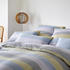 Elegante Halbleinen Bettwäsche Glee sonne 135x200+80x80 cm