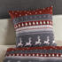 Traumschlaf Basic Biber Bettwäsche Winterland rot 200x220+2x 80x80 cm