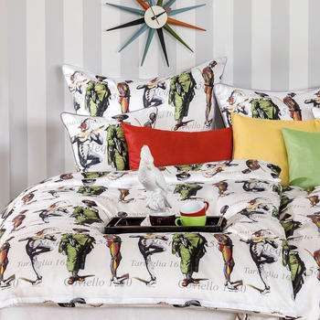 Apelt Mako-Satin Bettwäsche Felix 135x200+80x80 cm