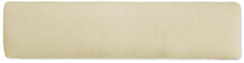 Traumschlaf Basic Single Jersey Seitenschläferkissen Bezug 40x200 cm taupe