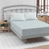 Traumschlaf Feinbiber Spannbettlaken 200x220 cm silber