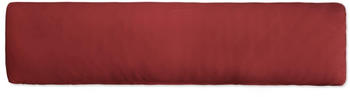 Traumschlaf Basic Single Jersey Seitenschläferkissen Bezug 40x180 cm weinrot