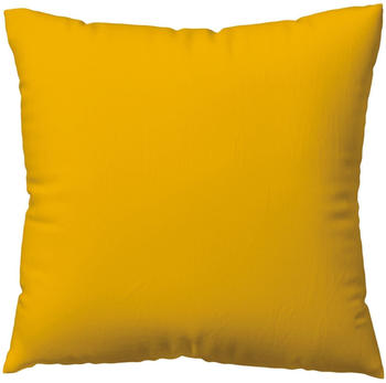 Schlafgut Kissenbezug EASY Jersey Kissenbezug einzeln 80x80 cm yellow-deep