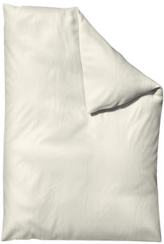 Schlafgut Woven Satin Bettwäsche Bettbezug einzeln 155x220 cm yellow-light