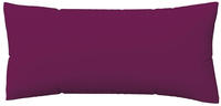 Schlafgut Woven Satin Bettwäsche Kissenbezug einzeln 40x80 cm purple-deep