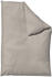 Schlafgut Woven Satin Bettwäsche Bettbezug einzeln 200x200 cm sand-mid