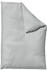 Schlafgut Woven Satin Bettwäsche Bettbezug einzeln 155x220 cm grey-light