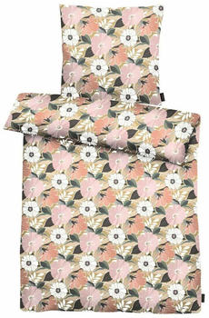 Apelt Mako-Satin Bettwäsche Smilla apricot 135x200+80x80 cm