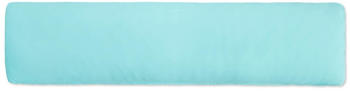 Traumschlaf Basic Single Jersey Seitenschläferkissen Bezug 40x200 cm hellblau