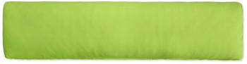 Traumschlaf Basic Single Jersey Seitenschläferkissen Bezug 40x200 cm apfelgrün