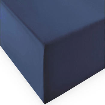 Fleuresse Comfort XL Spannbettlaken Mako-Jersey denim 150x200 cm