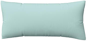 Schlafgut Woven Satin Bettwäsche Kissenbezug einzeln 40x80 cm petrol-light