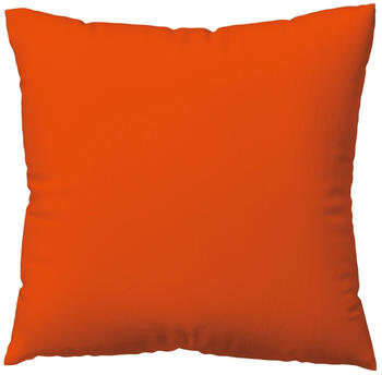 Schlafgut Woven Satin Bettw&auml;sche Kissenbezug einzeln 40x40 cm red-mid