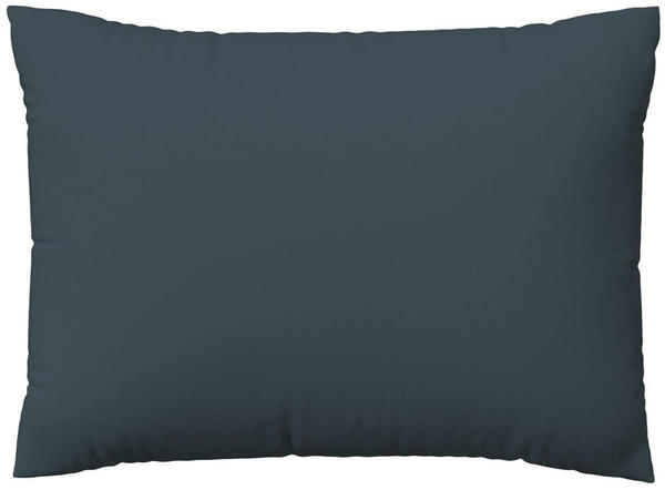 Schlafgut Woven Satin Bettwäsche Kissenbezug einzeln 70x90 cm grey-deep