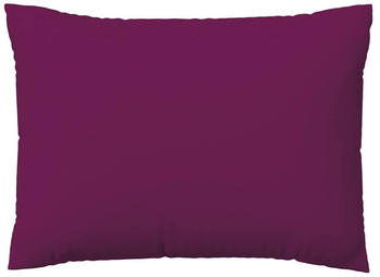 Schlafgut Woven Satin Bettw&auml;sche Kissenbezug einzeln 60x80 cm purple-deep