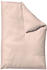 Schlafgut Knitted Jersey Bettwäsche Bettbezug einzeln 135x200 -140x200 cm red-light