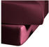 Fleuresse Comfort Spannbettlaken Baumwoll-Jersey pflaume 180x200 cm