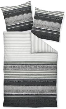 Janine Mako-Satin Bettw&auml;sche Palermo 3076-08 240x220+2x80x80 cm