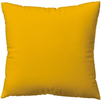 Schlafgut Kissenbezug EASY Jersey Kissenbezug einzeln 40x40 cm yellow-deep