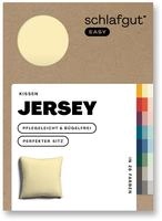 Schlafgut Kissenbezug "EASY JERSEY Kissenh&uuml;lle 100% Baumwolle, weicher Edel-Jersey,