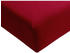 Bassetti Jersey-Elasthan Spannbettlaken bordeaux 550 90-100x190-220 cm
