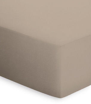 Bassetti Single-Jersey Spannbettlaken braun-beige 90x190 cm - 100x220 cm (452260)