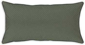 Curt Bauer Mako-Brokat-Damast Bettwäsche Arezzo Kissenbezug 40x80 cm olive